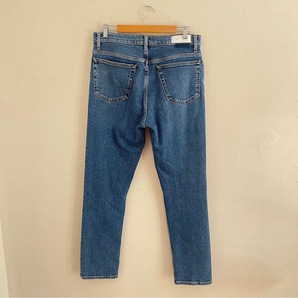 RE DONE 70's Straight Jeans Worn In Saf 30 - Picture 8 of 14